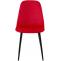 4er Set Sthle HLO-CP48 Samt ~ rot