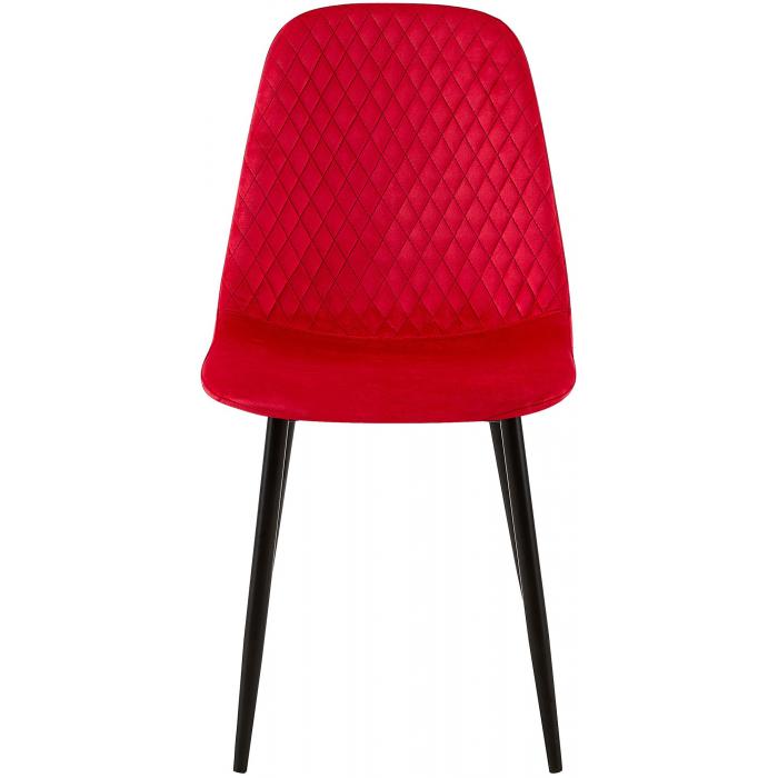 4er Set Sthle HLO-CP48 Samt ~ rot