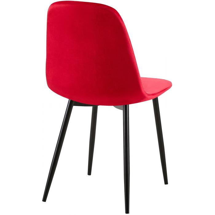 4er Set Sthle HLO-CP48 Samt ~ rot