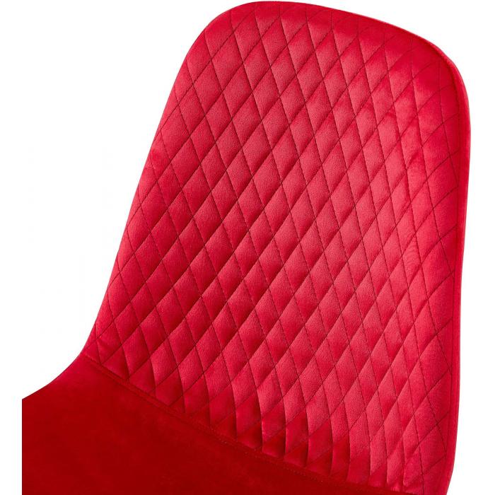 4er Set Sthle HLO-CP48 Samt ~ rot