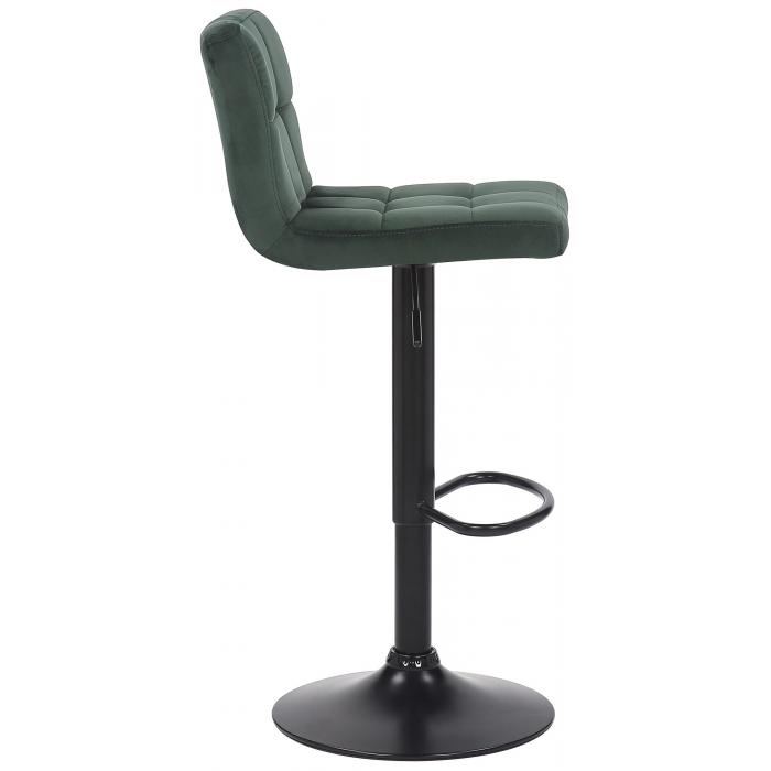 4er Set Barhocker HLO-CP64 Samt ~ grn