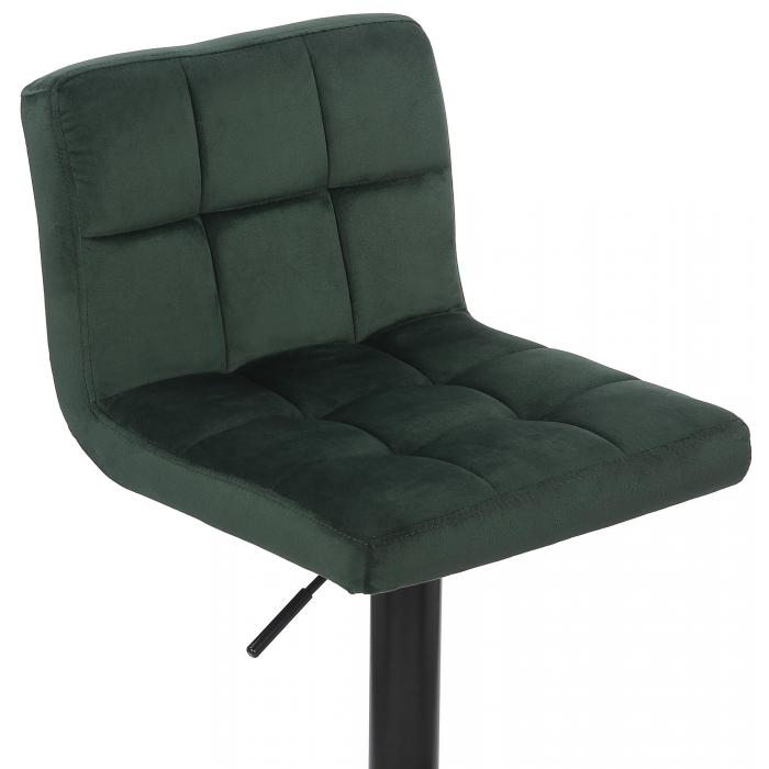 4er Set Barhocker HLO-CP64 Samt ~ grn