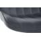 2er Set Barhocker HLO-CP295 Stoff chrom ~ grau