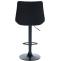 2er Set Barhocker HLO-CP295 Stoff schwarz ~ schwarz
