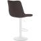 2er Set Barhocker HLO-CP295 Stoff wei ~ taupe