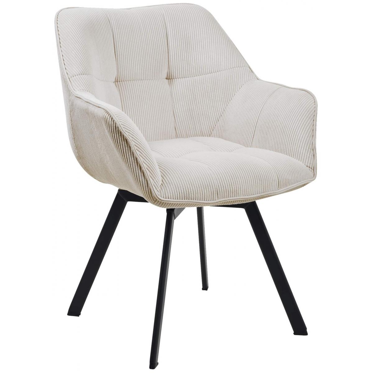 Esszimmerstuhl HLO-CP108 Cord ~ creme