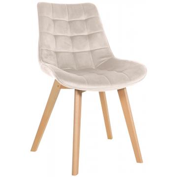 Stuhl HLO-CP134 Samt ~ creme