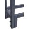 Kaminholzstnder + Abdeckplane HLO-CP17 25x110x115 cm ~ anthrazit
