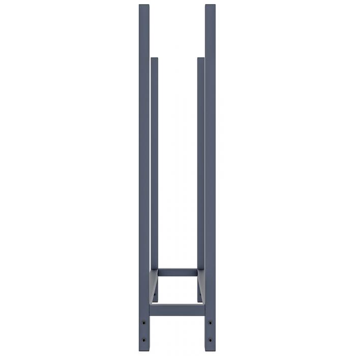 Kaminholzstnder + Abdeckplane HLO-CP17 25x110x115 cm ~ anthrazit