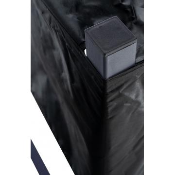 Kaminholzstnder + Abdeckplane HLO-CP17 25x160x115 cm ~ anthrazit