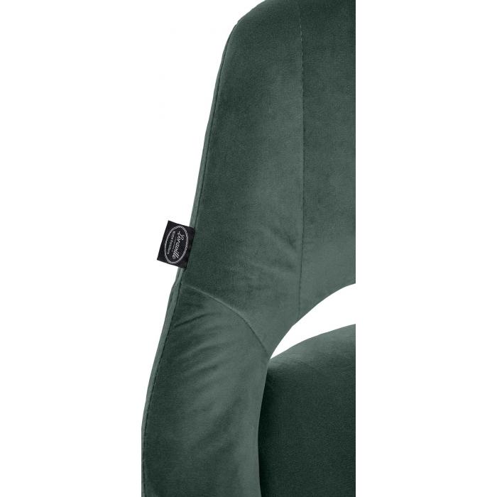 Barhocker HLO-CP278 Samt schwarz ~ grn