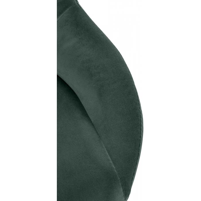 Barhocker HLO-CP278 Samt schwarz ~ grn