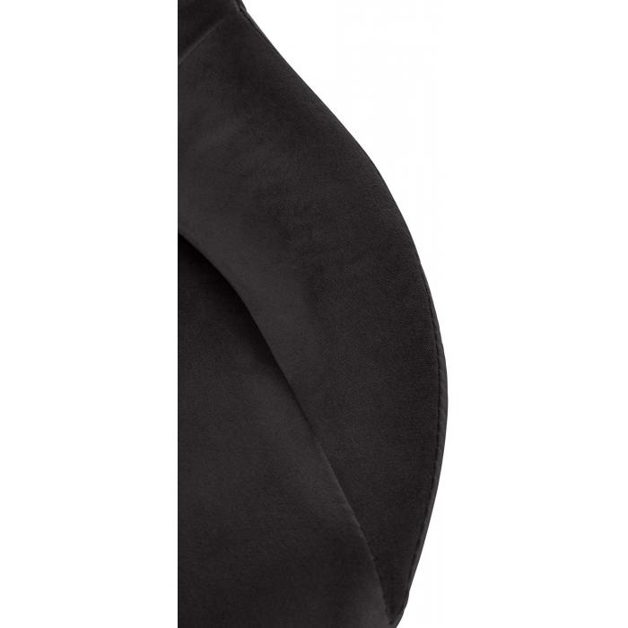 Barhocker HLO-CP278 Samt schwarz ~ schwarz