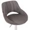 2er Set Barhocker HLO-CP279 Stoff C ~ dunkelgrau