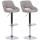 2er Set Barhocker HLO-CP279 Stoff C ~ grau 2er Set Barhocker HLO-CP279 Stoff C ~ grau
