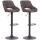 2er Set Barhocker HLO-CP279 Stoff B ~ dunkelgrau 2er Set Barhocker HLO-CP279 Stoff B ~ dunkelgrau
