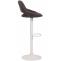2er Set Barhocker HLO-CP279 Stoff W ~ dunkelgrau