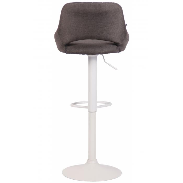 2er Set Barhocker HLO-CP279 Stoff W ~ dunkelgrau
