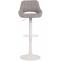 2er Set Barhocker HLO-CP279 Stoff W ~ grau