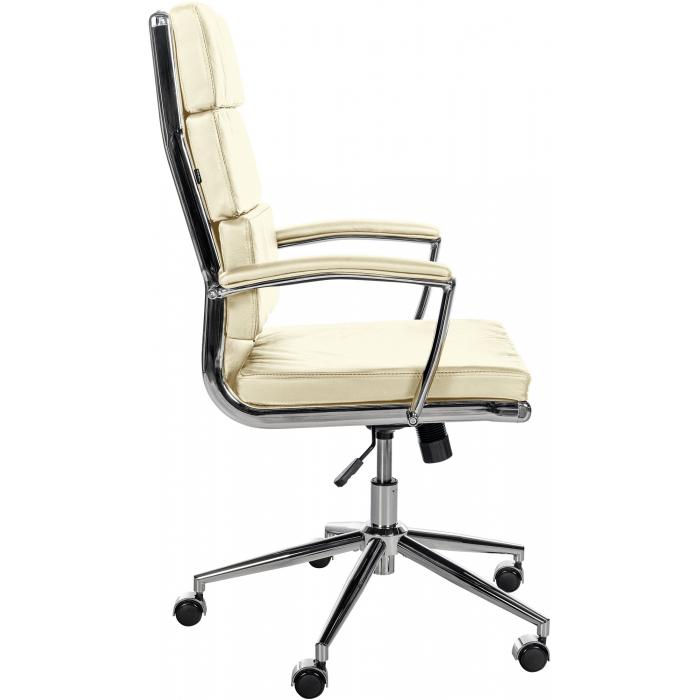 Brostuhl HLO-CP170 Echtleder ~ creme