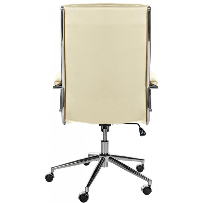 Brostuhl HLO-CP170 Echtleder ~ creme
