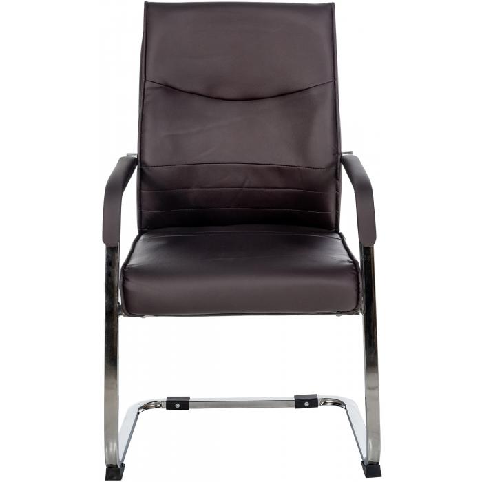 Besucherstuhl HLO-CP112 ~ braun