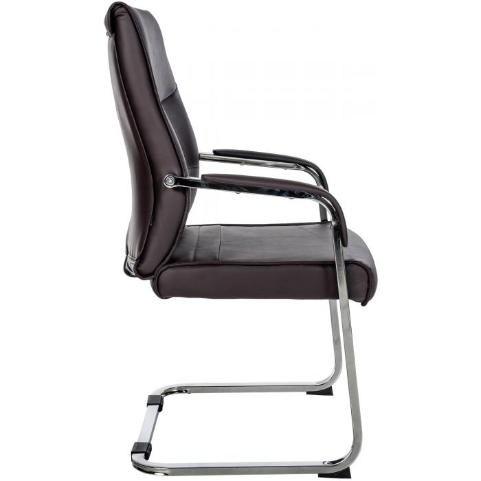 Besucherstuhl HLO-CP112 ~ braun