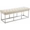 Sitzbank HLO-CP4 Kunstleder E120 ~ creme