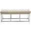 Sitzbank HLO-CP4 Kunstleder E120 ~ creme