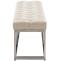 Sitzbank HLO-CP4 Kunstleder E120 ~ creme