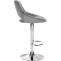 2er Set Barhocker HLO-CP278 Samt C ~ dunkelgrau