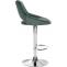 2er Set Barhocker HLO-CP278 Samt C ~ grn