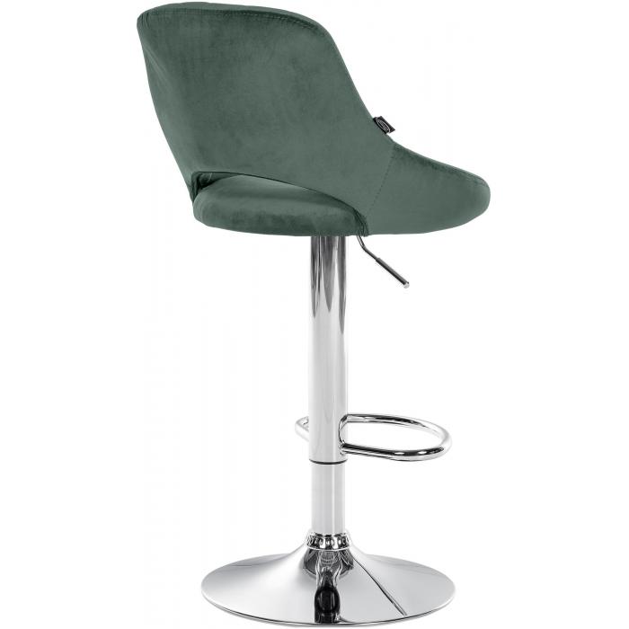 2er Set Barhocker HLO-CP278 Samt C ~ grn