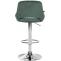 2er Set Barhocker HLO-CP278 Samt C ~ grn