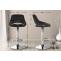 2er Set Barhocker HLO-CP278 Samt C ~ schwarz