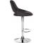 2er Set Barhocker HLO-CP278 Samt C ~ schwarz