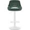 2er Set Barhocker HLO-CP278 Samt W ~ grn