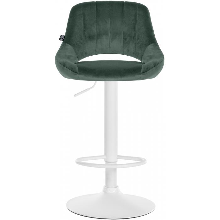 2er Set Barhocker HLO-CP278 Samt W ~ grn