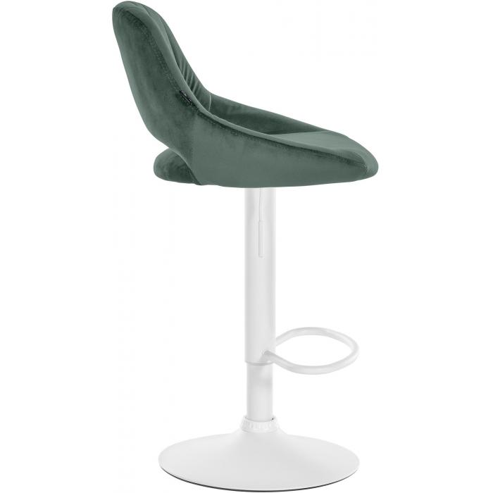 2er Set Barhocker HLO-CP278 Samt W ~ grn