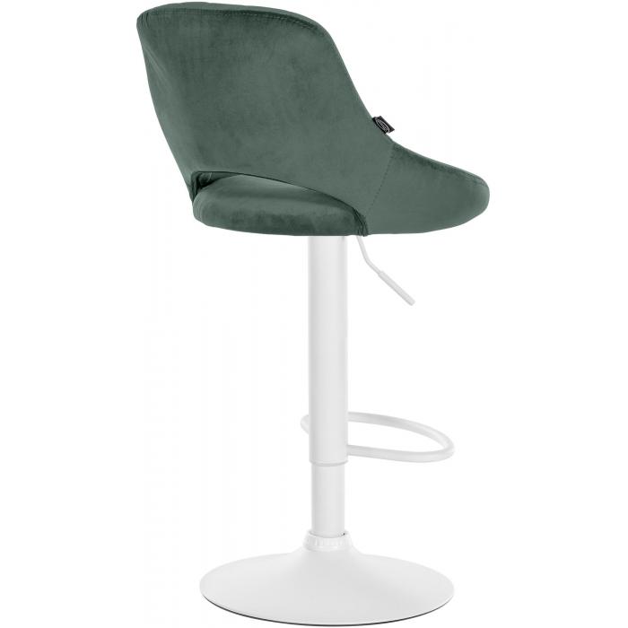 2er Set Barhocker HLO-CP278 Samt W ~ grn