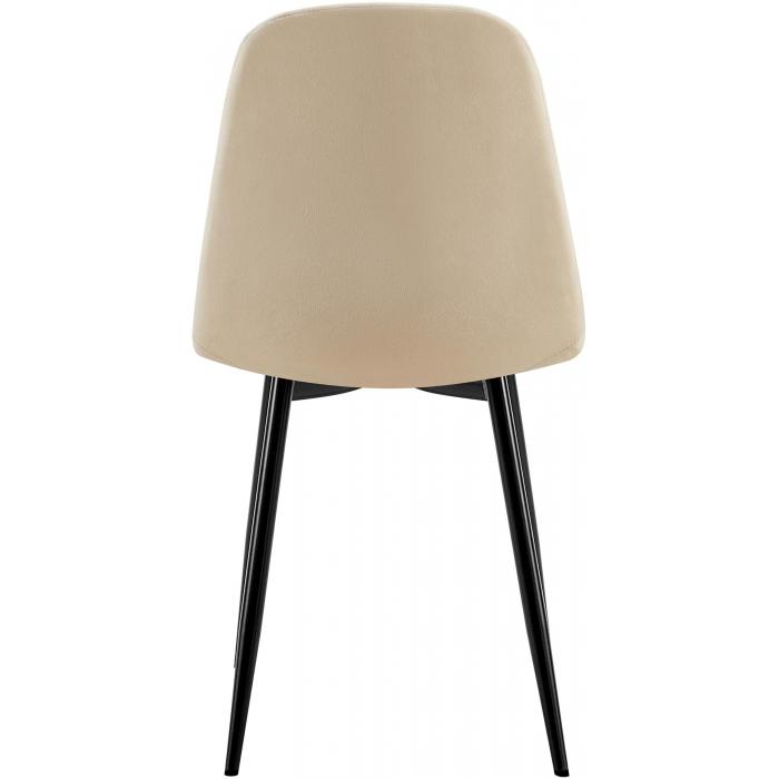 Esszimmerstuhl HLO-CP112 Samt ~ creme