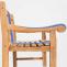 Teakbank HLO-CP3 120 cm mit Abdeckhaube ~ teak