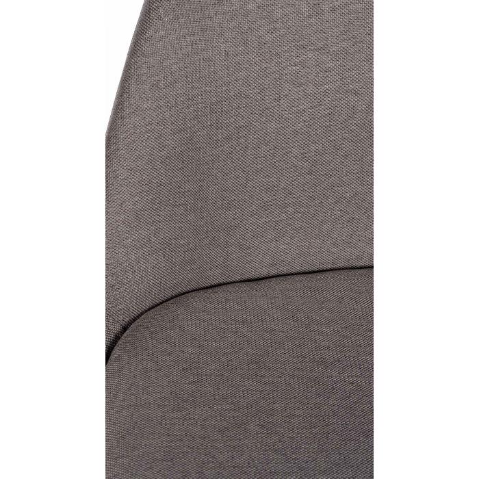 Barhocker HLO-CP311 Stoff Square schwarz ~ taupe