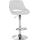 Barhocker HLO-CP277 Kunstleder chrom ~ weiß Barhocker HLO-CP277 Kunstleder chrom ~ weiß