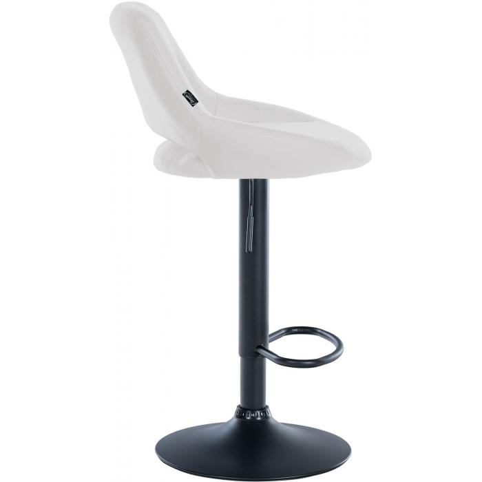 Barhocker HLO-CP277 Kunstleder schwarz ~ wei