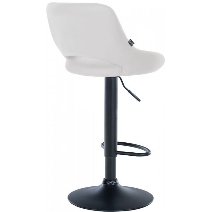 Barhocker HLO-CP277 Kunstleder schwarz ~ wei