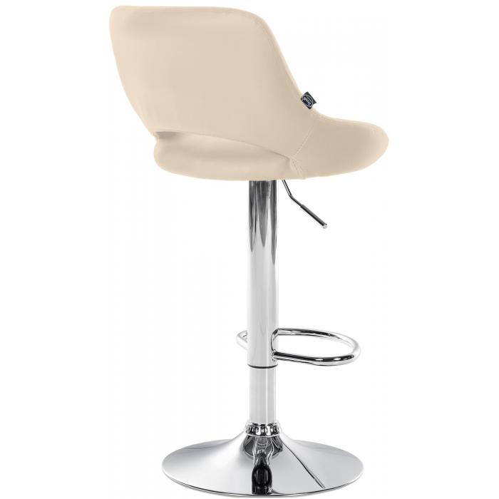 2er Set Barhocker HLO-CP277 Kunstleder C ~ creme