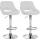 2er Set Barhocker HLO-CP277 Kunstleder C ~ weiß 2er Set Barhocker HLO-CP277 Kunstleder C ~ weiß