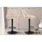 2er Set Barhocker HLO-CP277 Kunstleder B ~ creme