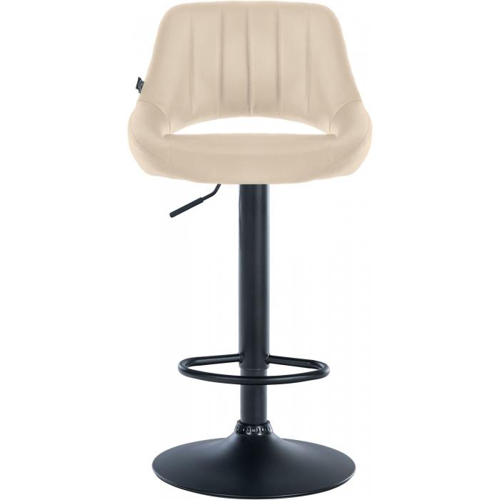 2er Set Barhocker HLO-CP277 Kunstleder B ~ creme